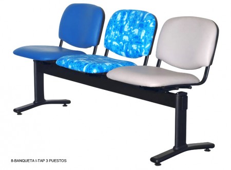 Modelo: 8-BANQUETA I-TAP 3 PUESTOS